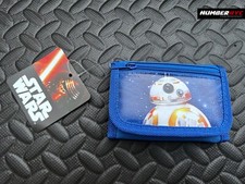 Star Wars BB-8 Kid  s Blue Trifold Wallet Disney 15A-STW