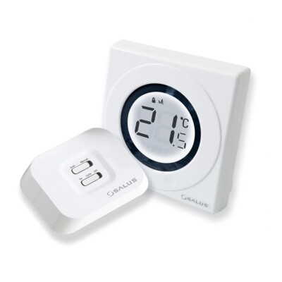 Salus ST620RF Programmierbarer Thermostat RF Funkgesteuert - Weiß Brandneu