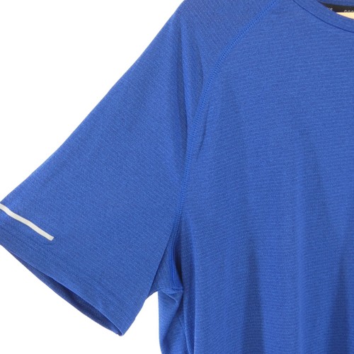 Marks and Spencer Sports T shirt Blue Breathable Activewear Goodmove Size XL New - Picture 3 of 9
