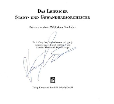 The Leipzig City and Gewandhaus Orchestra. Documents of a 250 year old story