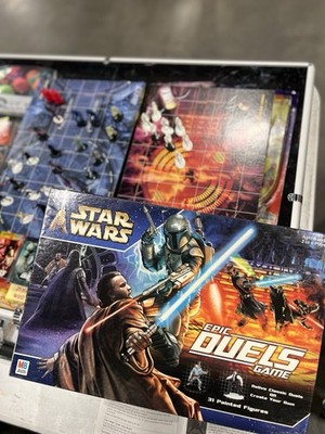 Star Wars Epic Duels Board Game from 2002 by Milton Bradley 100% Complete