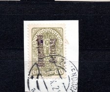 Österreich 1921 Lokalausgabe Burgenland; Austria local issue