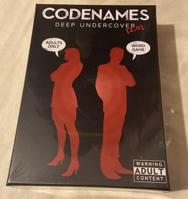 Codenames Games Deep Undercover 2.0 - Brand New Sealed