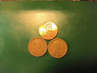 Vintage Wheat Pennies 1917 1920 and Last Penny in Production 2025