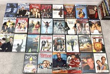 Wholesale Lot 80 Movies/DVDs Excellent Condition, Drama Action Comedy TV Series