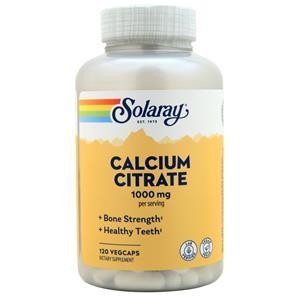 Цитрат кальция Solaray 120 капсул