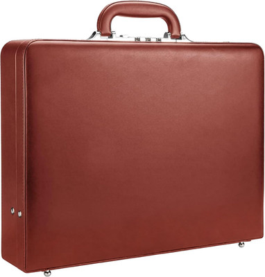 Briefcases for Men, Professional Leather Briefcase with Lock, Hard Shell Busines