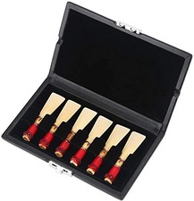 Bassoon Reed Case for 6 reeds, Protective Case, Durable black