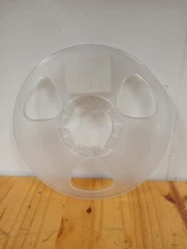 Clear Plastic 10" empty reel for Analog 1/4" tape