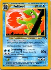 Politoed (27) Unlimited Rare Neo Discovery 27/75 LP/MP on eBay