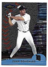 JUAN GONZALEZ 2000 TOPPS FINEST CARD NEAR MINT CONDITION