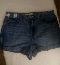 Gap 1969 Stars Super High Rise Short's Size 20
