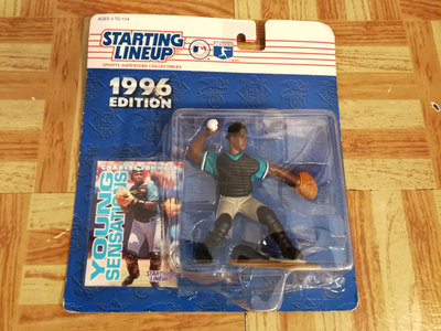 #ad 1996 Starting Lineup Charles Johnson Florida Marlins SLU Figure Baseball MLB $4.75