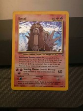 Pokemon Entei 6/64 Neo Revelation Unlimited Holo Rare Card WOTC Pokemon