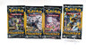 Pokemon Sun & Moon Lost Thunder (4) 3-Card Booster Packs Art Set 2018 Sealed