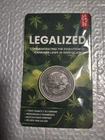 1 Oz Antiqued Silver ILLINOIS Legalized .999 Fine Precious Metal Bullion