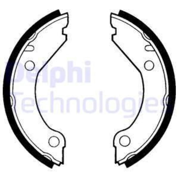 Delphi Satz Bremsbacken Feststellbremse FüR Volvo 940 II Kombi 945 960 965 P245-image