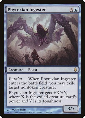 Magic: The Gathering New Phyrexia Phyrexian Ingester BUY 1 GET 3 FREE!!!!