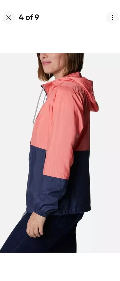 Columbia Womens Flash Forward Windbreaker Jacket Lightweight Size Small Outdoor - Image 3 of 4