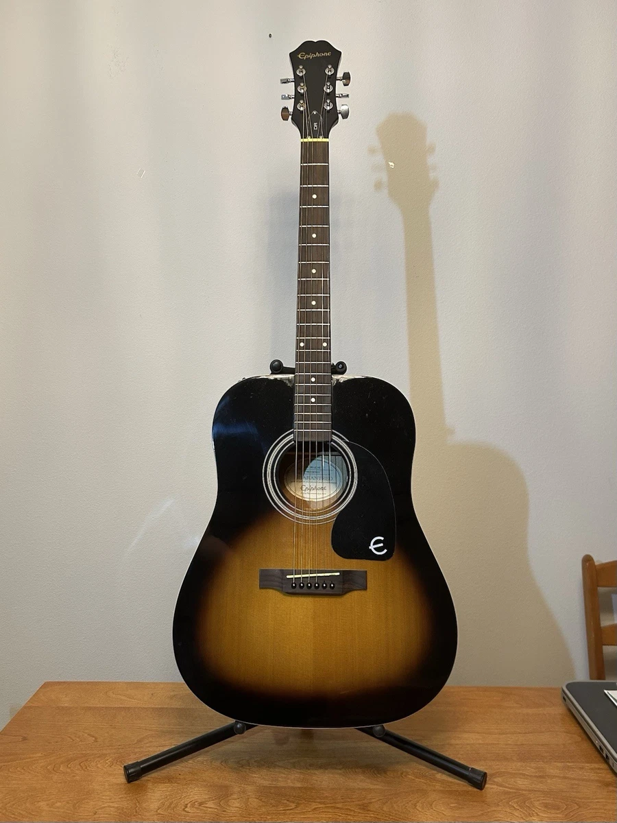 E289 Epiphone DR-100EB アコギ　弦なし 現状品　ジャンク E289 Epiphone DR-100EB アコギ 弦なし 現状品 ジャンク E289 Epiphone