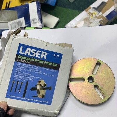 Laser Tools Kurbelwellen-Riemenscheiben-Abzieher-Set - für MINI 6142 **NUR TEILE**