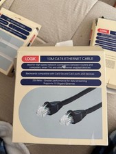 Image of Logik Cat6 Ethernet Cable - 10M 250MHz 10Gb cat5/5e and cat 3 compatible