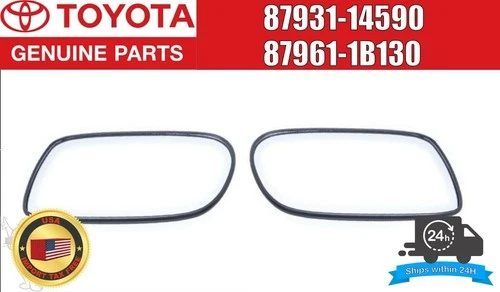 TOYOTA JZA80 SUPRA Genuine Side View DOOR MIROR GLASS Left ＆ Right Set OEM JDM