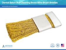 Dental Batch Bur Cleaning Brass Wire Brush Bristles by Artman Instruments