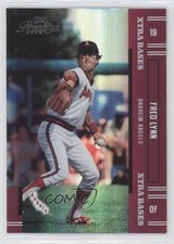 2005 Playoff Prestige Xtra Bases Red 58/150 Fred Lynn #195 1h1