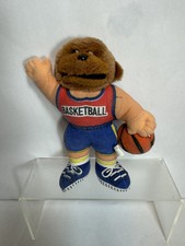Vintage Plush Bear Basketball Player Stuffed Animal PLEASE READ