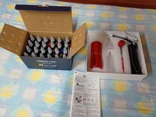 Mini aerografo e kit 24 colori acrilici ad acqua