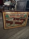 Vintage Marx Playset Fort Apache With Figures Carry Case Tin LOOK