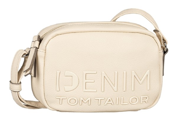 Tom Tailor Aveline Camera Bag UmhäNgetasche Tasche Creme White Creme Neu-image