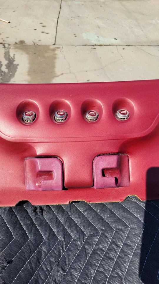 1971 Lincoln Continental Mark III Upper INTERIOR HEADER/message Board - Image 2 of 4