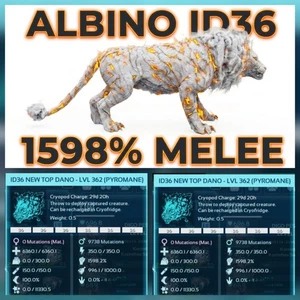 Pyromane Top Stats BABY PAIR  Ark Survival Ascended Official PVE PC/XBOX/PS5
