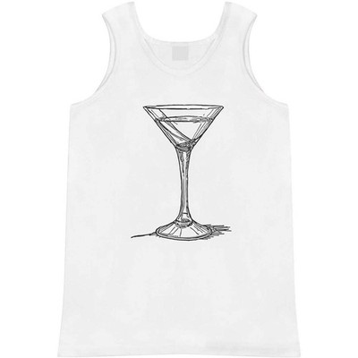 Trägershirt/Tanktop ''Cocktail Glass'' für Erwachsene (AV048523)
