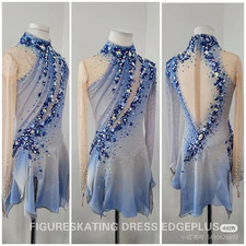 New Ice figure skating competition dress gymnastics dress dance dress dyed 2026
