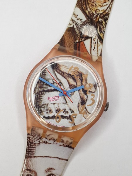 Swatch Masquerade GP105 - funktioniert - 34mm