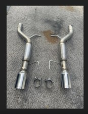 Borla Axle-back Exhaust System Used Like New 2.25 Pipe Size 4 Tip Size Borla Axle-back Exhaust System Used Like New 2.25 Pipe Size 4 Tip Size