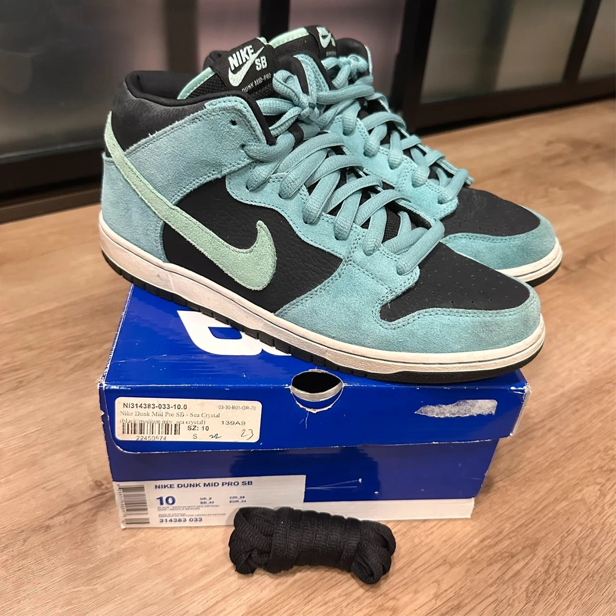 Nike Dunk Pro SB Mid Sea Crystal | eBay Nike Dunk Pro SB Mid Sea Crystal | eBay