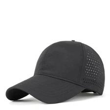S/M/XL Oversized Quick-Dry Sport Baseball Cap,Breathable Running Mesh Dad Hat