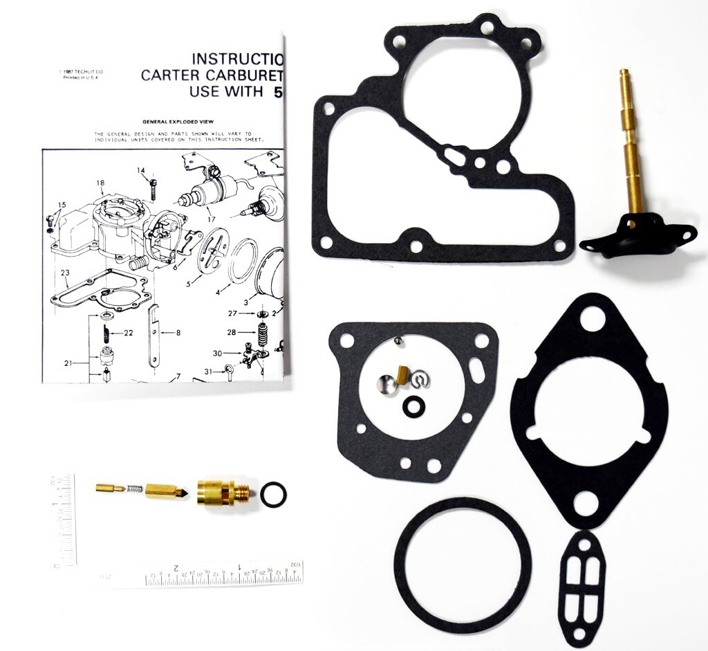 Carter YF Carburetor Rebuild Kit 19771979 AMC & Jeep eBay
