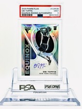 2021 Flux basketball Equinox Obi Toppin Autograph RC /25 PSA 9 82501820