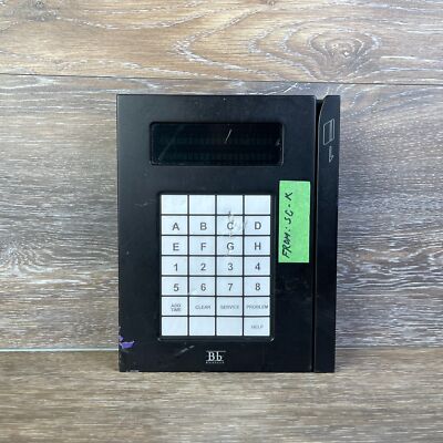 AT&T Blackboard MW9012 Black Handheld Digital LCD Laundry Reader System ...