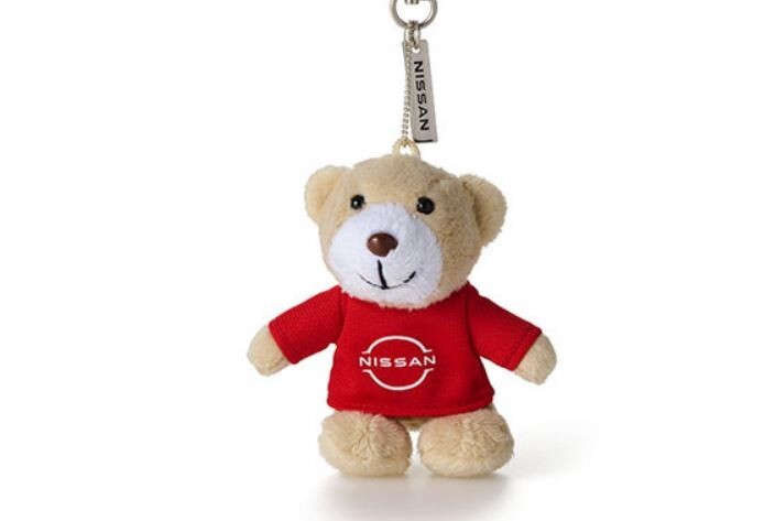 Genuine OEM Nissan Bear Mascot Plush Doll Red | eBay