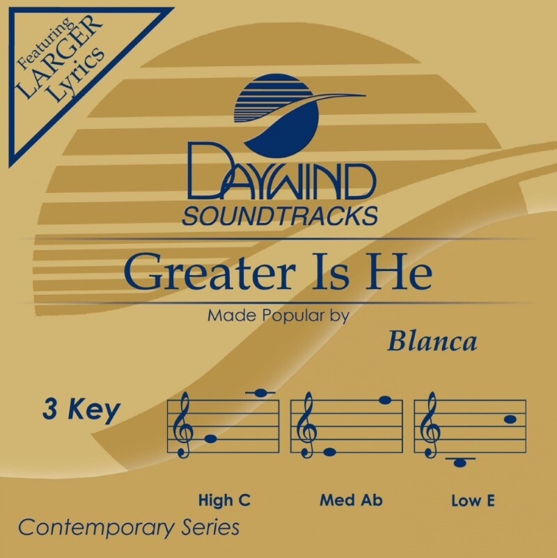 Greater Is He - Adriane Blanco - Accompaniment Track