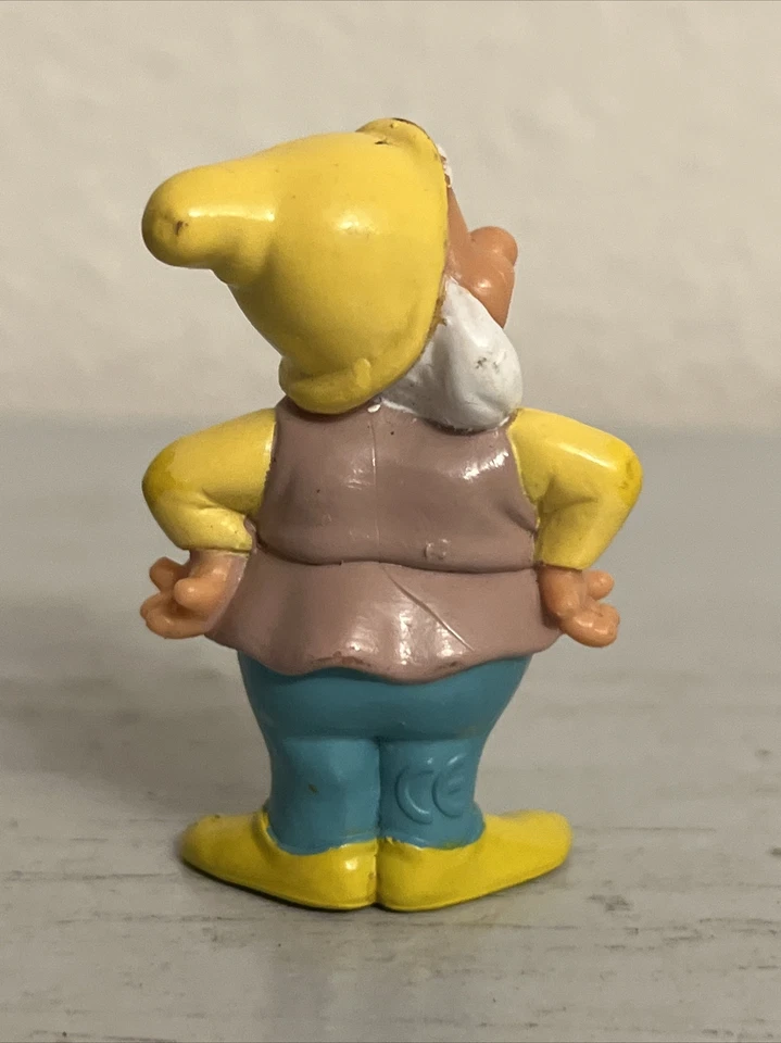 "Figura de acción de juguete de 2"" Happy Seven Dwarfs Disney de colección (1993)" Foto 4 de 4