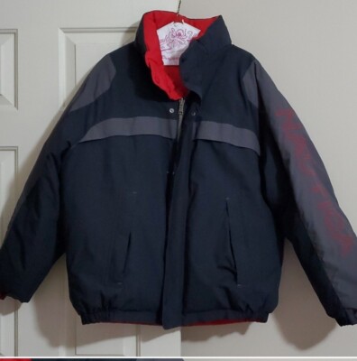 Nautica Men's Down Filled Reversible Puffer Jacket
