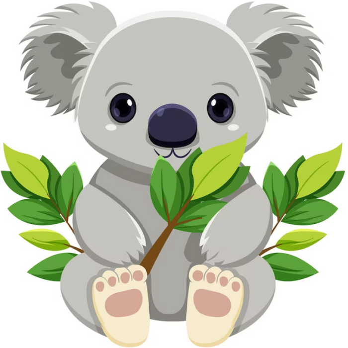 30 Custom Modern Koala Bear Personalized Address Labels eBay