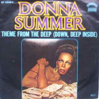 Donna Summer , John Barry Theme From The Deep (Down, Deep Inside) NEAR MINT